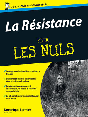 cover image of La Résistance pour les nuls